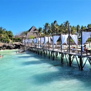 Reef and beach jetty