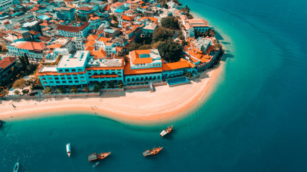 Stone town header