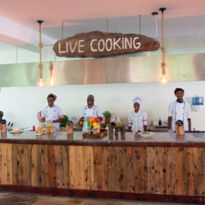 Live cooking restaurant